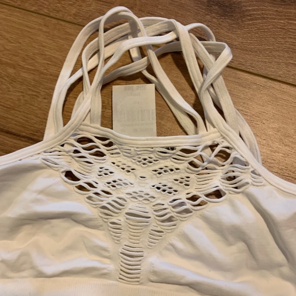 White LF Dreamcatcher Bralette - Picture 4 of 7